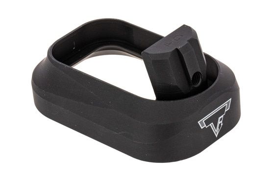The Taran Tactical Competition Magazine well for Gen 4 Glock 17 is machined from a billet of aluminum